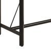 Bar Table 70.9"x27.6"x42.1" Solid Wood Mango and Iron