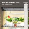 VEVOR Plant Stand with Grow Light, 4 Tier Plant Shelf with 90W Grow Light for Indoor Plants