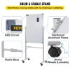 VEVOR Mobile Magnetic Whiteboard, 36 x 24 Inch, Double Sided, 360 Degree Reversible Rolling Dry Erase Board