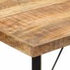 Bar Table 70.9"x27.6"x42.1" Solid Wood Mango and Iron