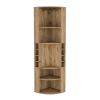 Bar Cabinet Jansen, Living Room, Macadamia