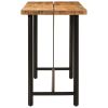 Bar Table 70.9"x27.6"x42.1" Solid Wood Mango and Iron