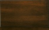Contemporary Chairside Table with Shelf Dark Cherry Finish Wooden Furniture 1pc Side Table