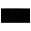 Black Coffee Table and End Tables Set Occasional 3pc Tables Tempered Glass Top Metal Frame Modern Living Room Furniture