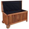 Patio Storage Box 46"x20"x23" Wood