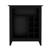 Bar Cabinet Castle, Living Room, Black