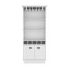 Bar Cabinet Taholah, Living Room, White