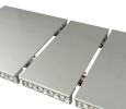Silver Dining Table w Leaf Mirror Accent Design Contemporary 1pc Glam Table Dining Room Furniture