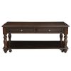 Modern Traditional Style Cocktail Table Lift Top Storage Shelf Espresso Finish Living Room Furniture 1pc