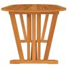 Patio Table 63"x33.5"x29.5" Solid Wood Eucalyptus