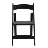Upholstered folding chair, space saving, easy to carry, 4PCS, Dining room