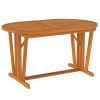 Patio Table 78.7"x39.4"x29.5" Solid Wood Eucalyptus