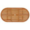 Patio Table 78.7"x39.4"x29.5" Solid Wood Eucalyptus